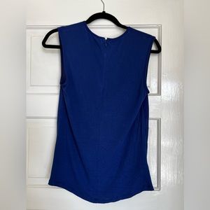 Sold ❌Mango suit women’s top blouse size small blue work office